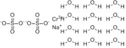 硫代硫酸鈉鉻十二水