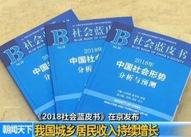 2018社會藍皮書