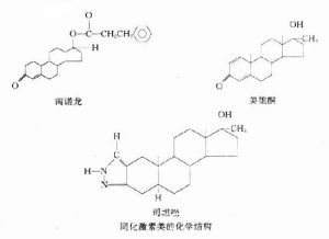 雄性激素化學結構