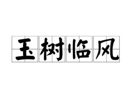 玉樹臨風[詞語]