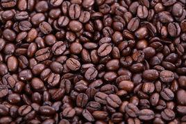 黑咖啡豆