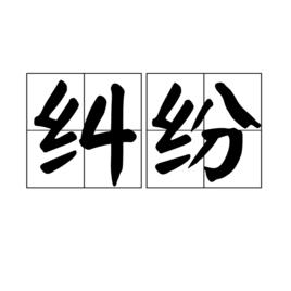 糾紛[漢語詞語]