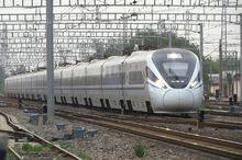 CRH1E-1230擔當的D314次列車通過豐臺南信號