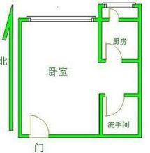 小開間戶型圖