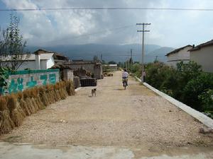 雲南省施甸縣仁和鎮土官村進村道路