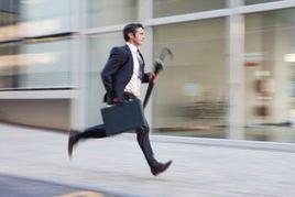 in such a hurry in such a hurry