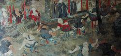 少林寺壁畫呈現的古拳法瀕臨失傳