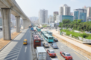 布吉鎮路景