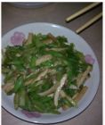 芹菜炒豆乾