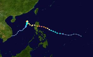 颱風西馬侖 路徑圖
