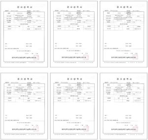 GEOLIFE G9產品的相關公認機構未檢出苯並芘檢驗書