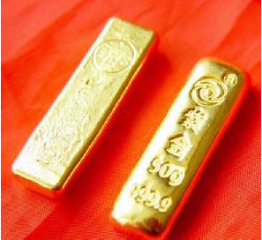 上海黃金交易所首次試交易50克小金條