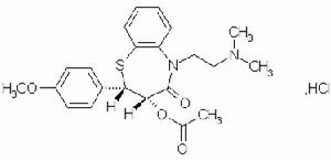 鹽酸地爾硫卓結構式