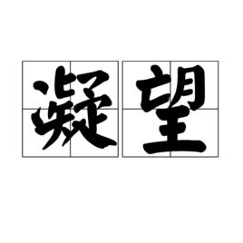 凝望[漢語詞語]