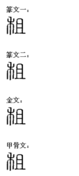 漢字演變