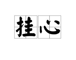 掛心[漢語詞語]