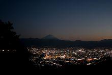 山梨縣首府夜景圖1