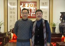 韓元茗老師與中國近代史學者雪珥合影
