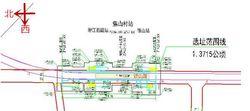 焦山站位置及結構