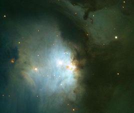 m78星雲[獵戶(Orion)座中的星雲狀物質]