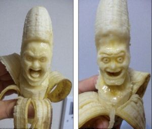 香蕉雕塑