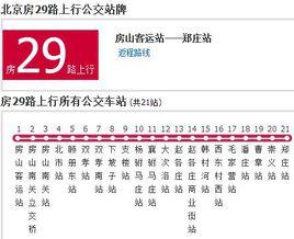 北京公交房29路