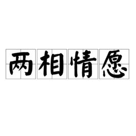 兩廂情願[漢語成語]