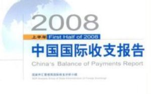 2008上半年中國國際收支報告