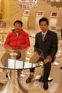 與康師傅企劃總副總經理盧宗慶先生