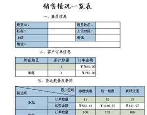 FineReport引入式主子表圖例