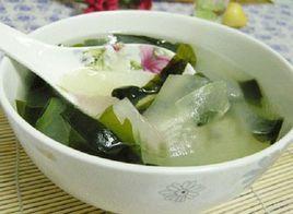 蝦仁冬瓜海帶湯