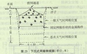 下沉式網箱