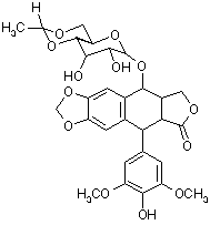 依託泊甙結構式