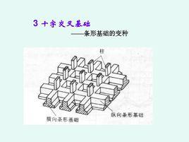 交叉條形基礎