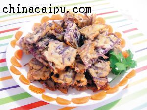 紫心番薯煎餅