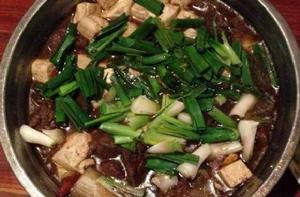 牛肉燉豆腐 牛肉燉豆腐