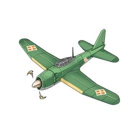日本“烈風”戰鬥機