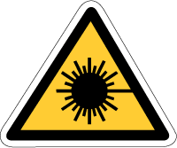 雷射警示標誌