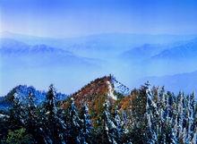 天鵝山雪景