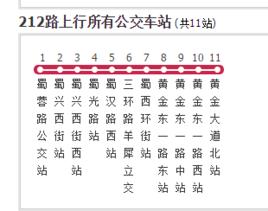 成都公交212路