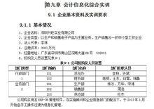 新會計信息化實用教程