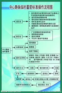 中心靜脈置管操作流程