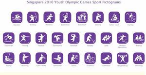 新加坡公布2010年首屆青奧會項目圖示