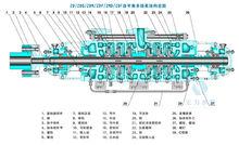 ZPDG型自平衡多級泵結構圖