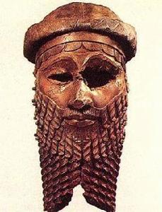 阿卡德王薩爾貢一世青銅頭像