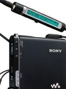 SONY的隨身MD播放器