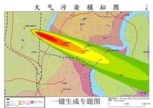 大氣污染物擴散模式