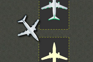 飛機場停飛機