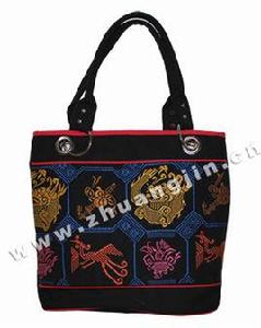 龍鳳朝四寶壯錦布包 龍鳳朝四寶壯錦布包