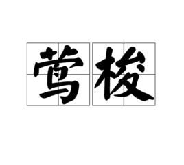 鶯梭[漢語詞語]